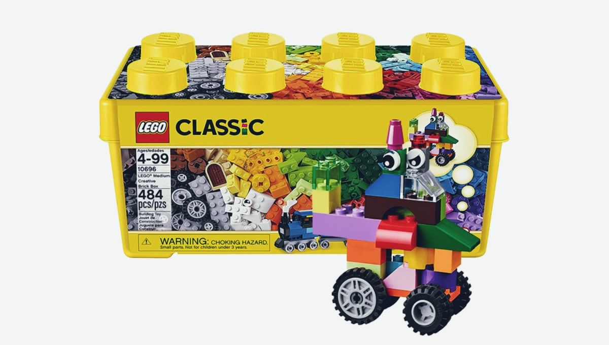 LEGO乐高经典创意系列 10696中号积木盒 儿童益智积木玩具